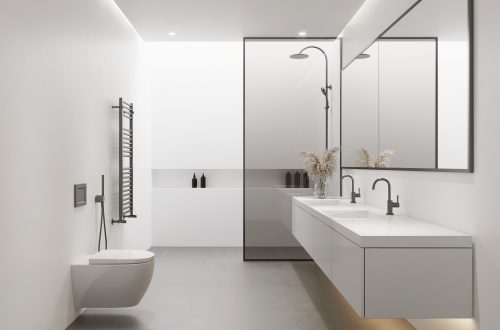 Umywalka, bateria, prysznic, toaleta - czyli w co wyposażyć łazienkę w apartamencie do wynajęcia
